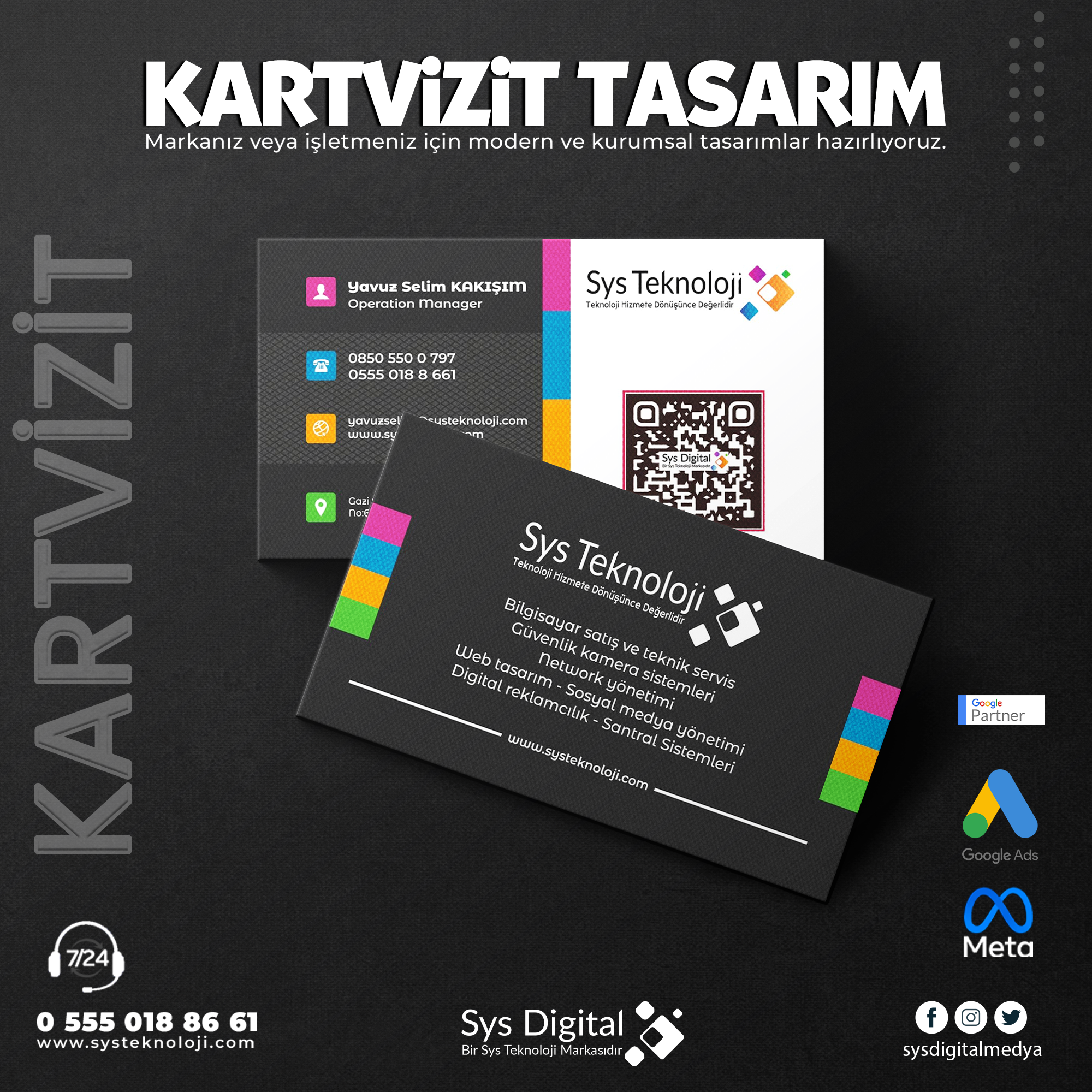 Kartvizit Tasarımlarımız